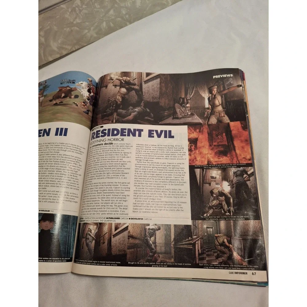Game Informer #106 Feb 2002 The Secrets Of Super Smash Bros. VTG Resident Evil